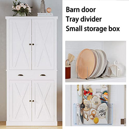 Storage Cabinet with Drawers and Doors for Living Room and Entryway