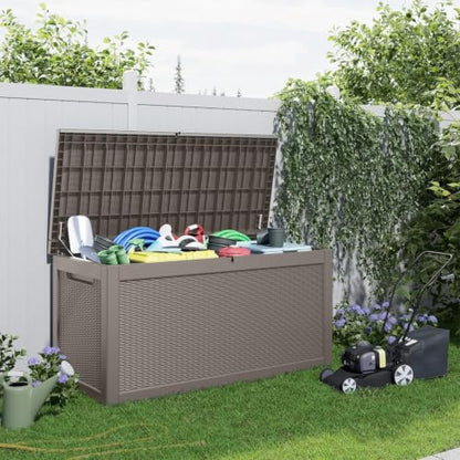 320 Gallon Resin Deck Box