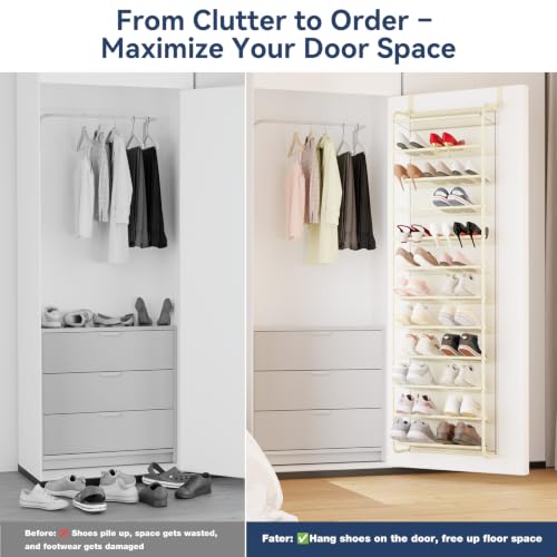 36 Pair Over the Door Shoe Rack