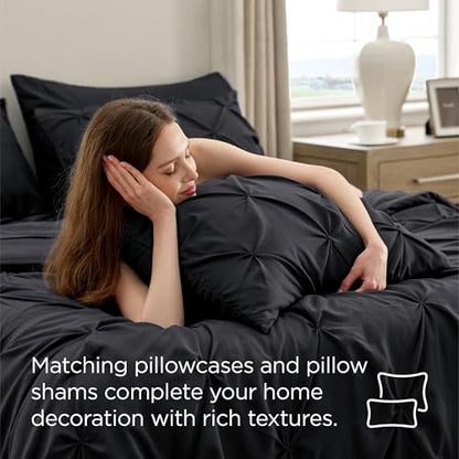 7 Piece Oversized Queen Comforter Set & Sheets