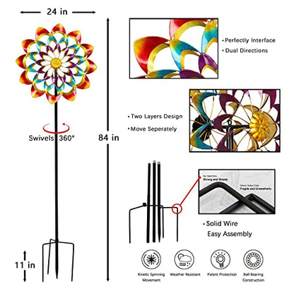 Yard Garden Wind Spinner