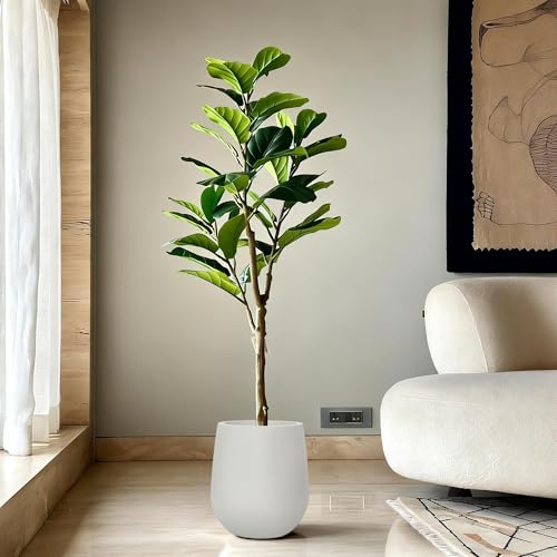 16.9" H Large Tall Plastic Planter w