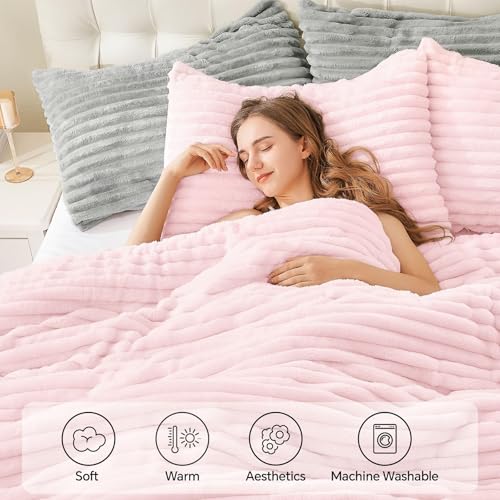 Fleece Full Comforter Set