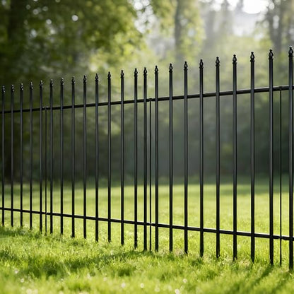 42" H x 12.5Ft Metal Garden Fence (36 Sq Ft)