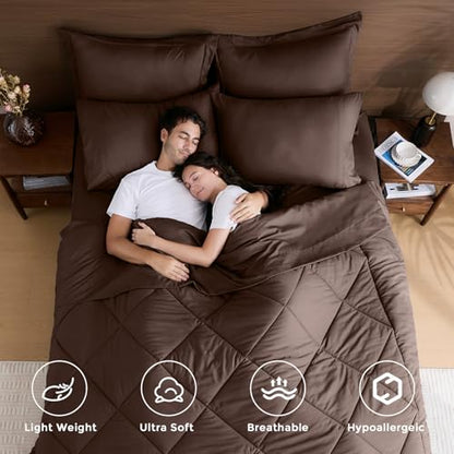7 Piece Queen Comforter Set