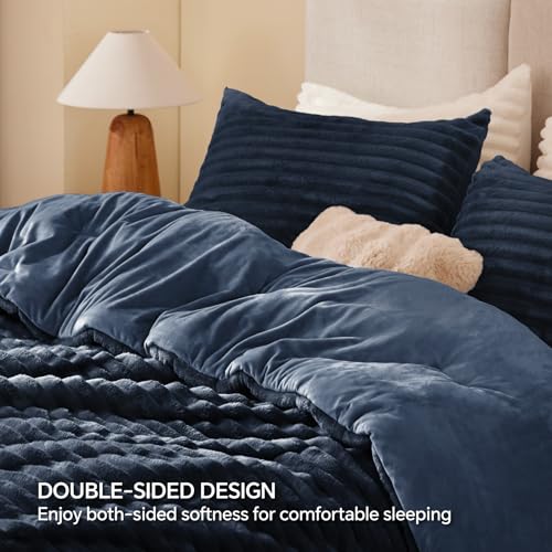 Fleece Full Comforter Set