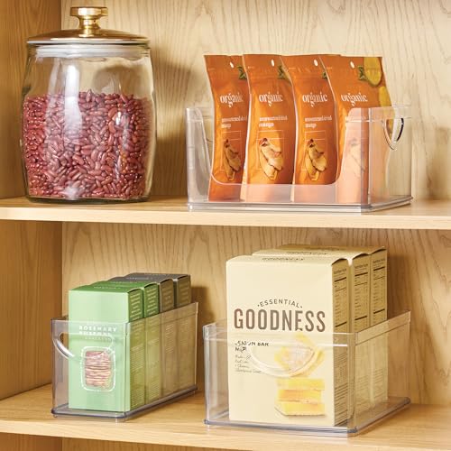 Plastic Stackable Kitchen Cabinet Storage Bin
