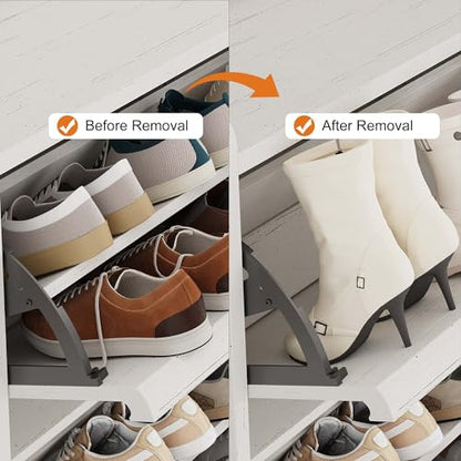Shoe Cabinet with 6 Flip Drawers