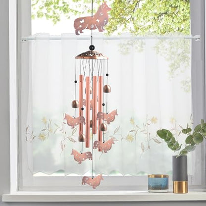 Handcrafted Dachshund Wind Chimes