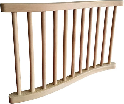 S-Shape Universal Sauna Backrest (Canadian Premium Hemlock Wood)