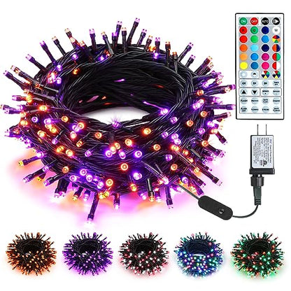 Color Changing Halloween Christmas String Lights 200 LED w