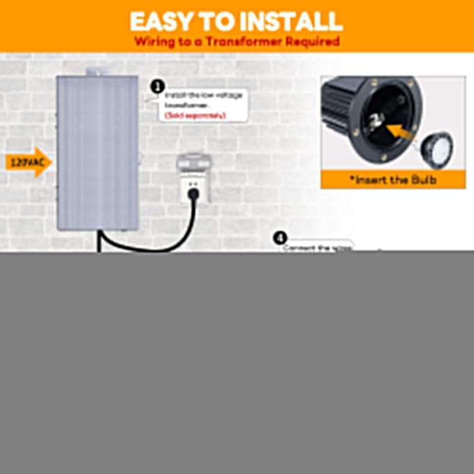 Gardenreet Outdoor Well Lights Low Voltage