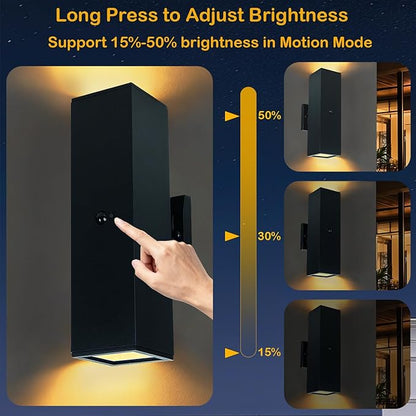 Motion Sensor Outdoor Wall Light