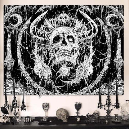 Skull Tapestry