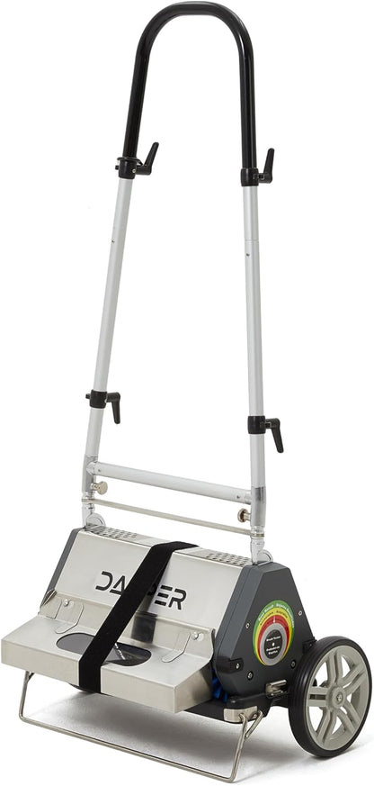 18" Counter-Rotating Brush (CRB) Commercial Carpet & Hard Floor Cleaning Machine – 450 RPM, Quiet 53 dBA, Heavy-Duty 53 lb Scrubber – Ideal for Gyms, Retail & Mid-Size Facilities