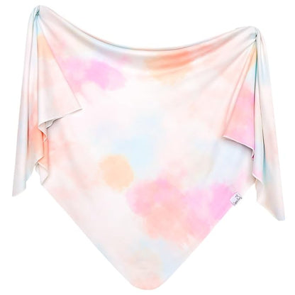 Copper Pearl Large Premium Knit Baby Swaddle Receiving Blanket Nova