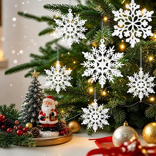 60pcs Snowflakes (60 Count)