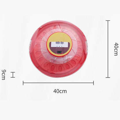 30 Egg Incubator Automatic Turning Digital Poultry Hatcher Brooder Temperature Control Hatching Chicken Duck Quails Bird Easy Observe