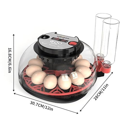 incubators for hatching eggs，12 Egg Incubator,egg incubator with automatic egg turning and humidity control，incubator for chicken eggs，chicken incubators for hatching eggs，egg incubator