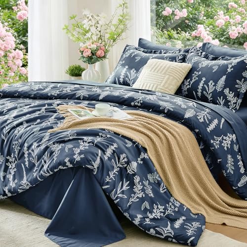 Navy Blue TwinXL Comforter Set