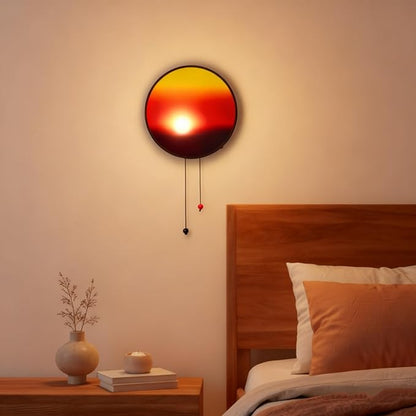 Sunset Lamp Wall Light, Sun-Tracking Ambient Lighting