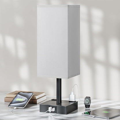 Touch Bedside Table Lamp For Nightstand