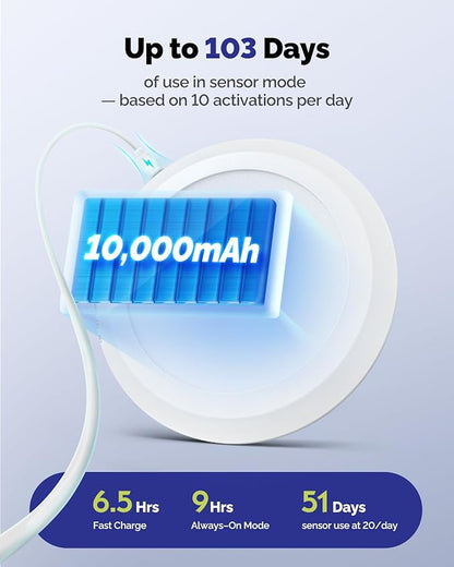 10, 000mAh Rechargeable Ceiling Light