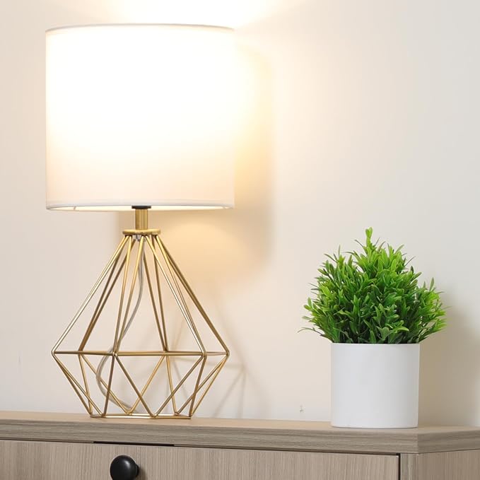 COTULIN Gold Modern Small Table Lamp