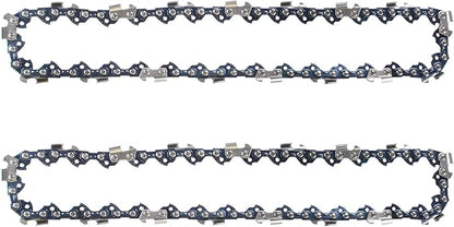 2PCS 8'' Polesaw Chain for Black & Decker LPP120 LPP120B NPP2018 Pole Saw WORX WG310 Pole saw, 8 inch Replacement Chain for Black & Decker CCS818 and More -3/8" -.043" - 34 DL
