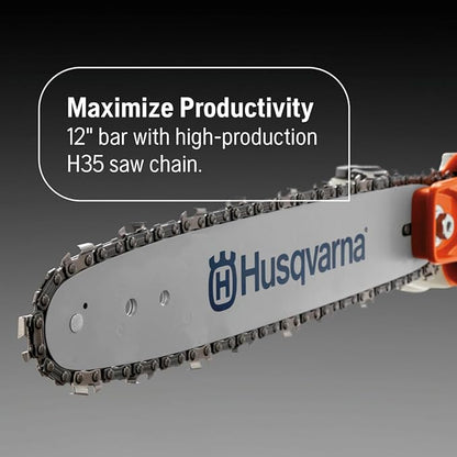 Husqvarna 525PT5S 12 inch 25.4cc 2-Cycle Professional Gas Pole Saw