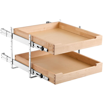 2 Tier Pull Out Cabinet Organizer