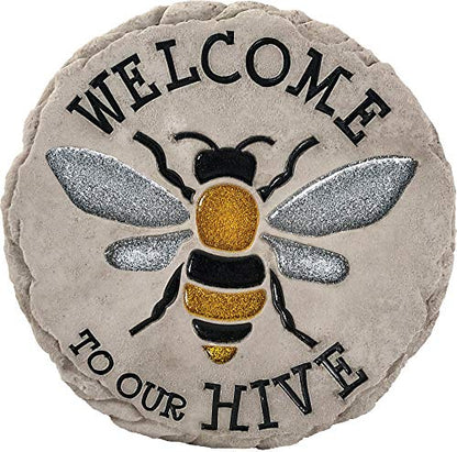 Garden Décor Welcome to Hive Stepping Stone