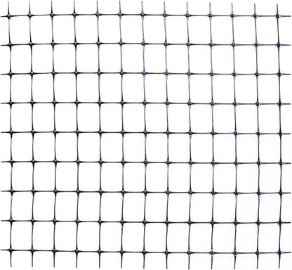 Tenax Deer Netting - Heavy Duty, 7ft Netting for Gardens - 7 Ft x 100 Ft - Black Polypropylene