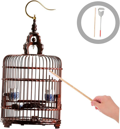 2pcs Bird Cage Cleaning Brush Set Droppings Shovel PET Cage Cleaner Tools for Birds and Small Animals Includes and