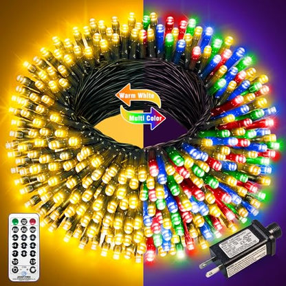 100FT 300 LED Color Changing Christmas Lights