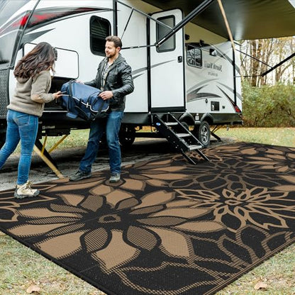 Outdoor Rug Waterproof for Patio Decor (200 Sq Ft)