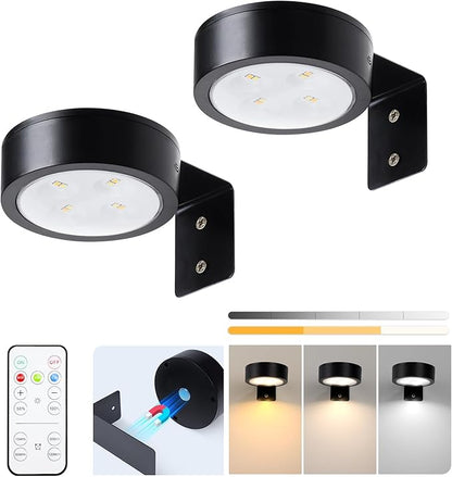 2-Pack Picture Light Battery Operated