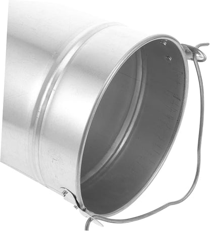 Portable Thick Iron Water Bucket Heavy Duty Handheld Watering Container for Home Garden and Farm Use Easy to to Handle Capacity