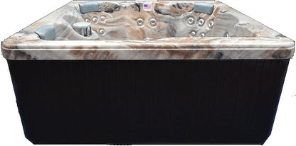 5-person Hot Tub 51-jet Spa with Ozone System - 80"x80"x34"