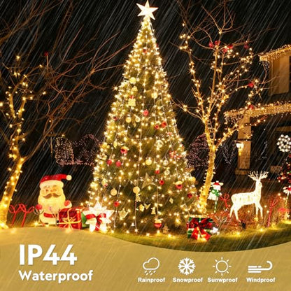 400 LED Christmas Lights Outdoor (132 Foot)