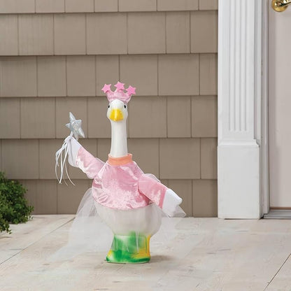 Fox Valley Traders Gaggleville Princess Goose Outfit, Fits Large 23" H Statue