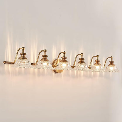 45" Bathroom Light 6 Light Vanity Light Fixtures Vanity Lights