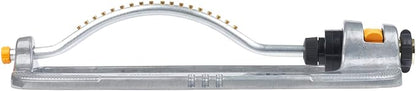 Melnor 65118-AMZ XT Metal Turbo Oscillating Sprinkler with QuickConnect Product Adapter Amazon Bundle, 4000 sq. ft. Coverage