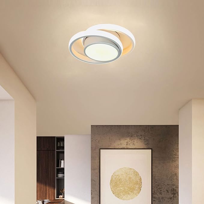 CANEOE Modern Led Ceiling Lights, Small Led Close to Ceiling Light Fixture