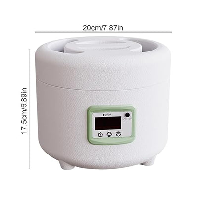 Egg Hatching Incubator - Automatic Egg Turner, Digital Temperature Control | Poultry Hatcher for Chicken, Duck, Quail Eggs, 9-10 Egg Capacity, LED Display, Ideal for Home and Educational Use