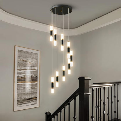 9-Light Chandelier LED 54W Dimmable Chandeliers