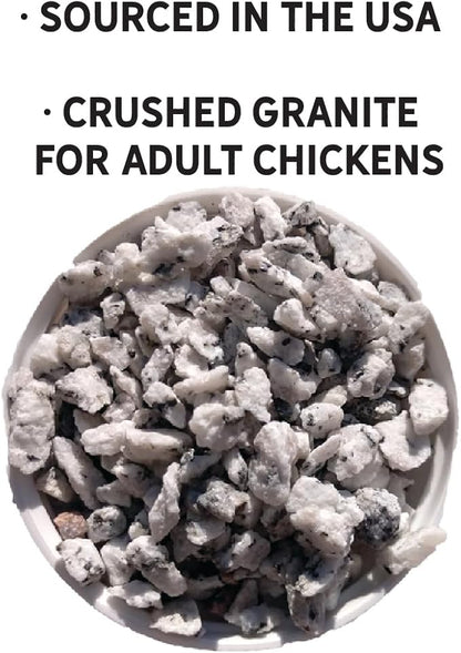 New Country Organics | Flock Perfect Layer/Developer Grit for Chickens and Other Poultry to Help aid in Digestion | 8 lbs