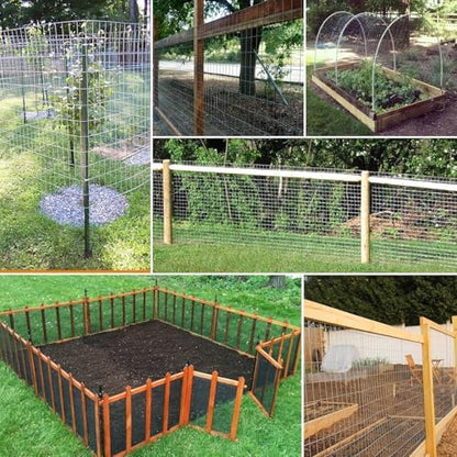 Stainless Steel Welded Wire Mesh, 1/2 Inch Chicken Coop Fencing, Heavy Duty Poultry Netting Roll, Durable 1mx8m (39inx26.2ft) Hardware Cloth for Chicken Run