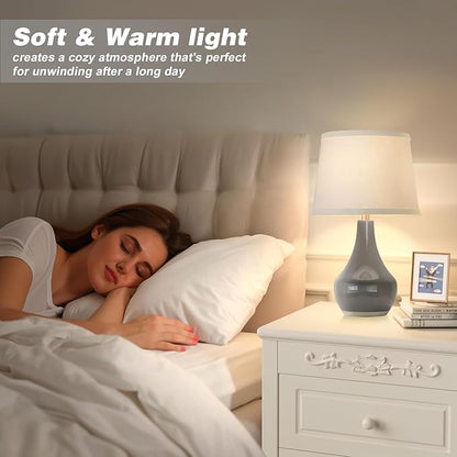 Seealle Modern Ceramic Table Lamps