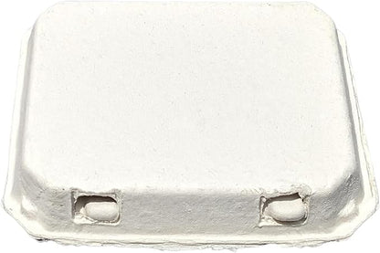 Vintage Egg Cartons for 12 Large Eggs – Classic 3x4 Layout – Durable Recycled Cardboard – Farmhouse Style – Eco-Friendly Packaging - White 25 Pack
